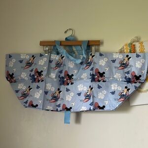 Blue Mickey Mouse & stitch tote